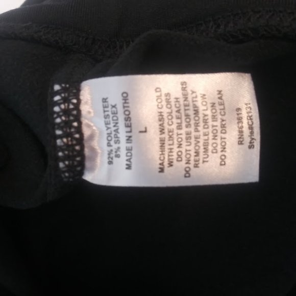 RBX women's size large black & pink light weight sweater - Picture 9 of 11